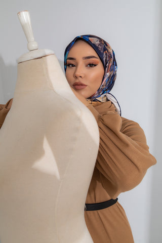 Silk Home Micro Saten Eşarp 28006-10 - 463993471203 - | Silk Home