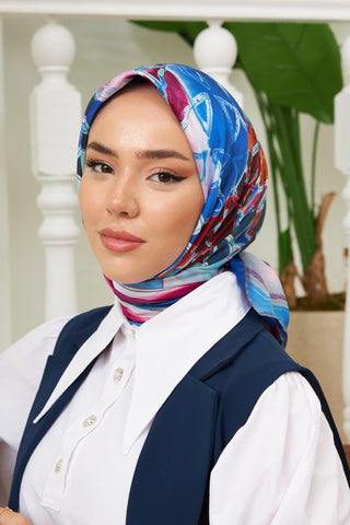 Silk Home Micro Saten Eşarp 28007-01