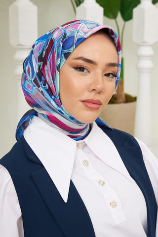 Silk Home Micro Saten Eşarp 28007-01