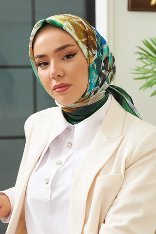Silk Home Micro Saten Eşarp 28007-02