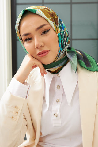 Silk Home Micro Saten Eşarp 28007-02