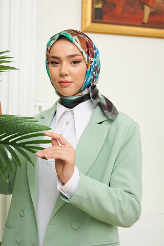 Silk Home Micro Saten Eşarp 28007-03