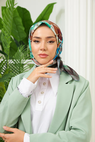 Silk Home Micro Saten Eşarp 28007-03