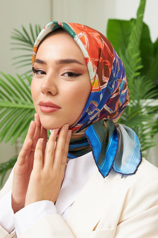 Silk Home Micro Saten Eşarp 28007-04