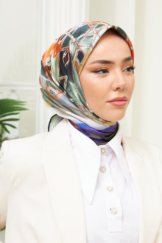 Silk Home Micro Saten Eşarp 28007-06