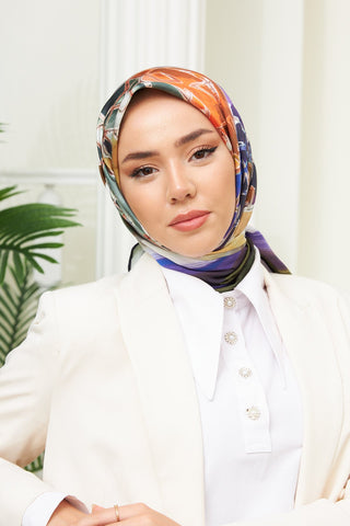 Silk Home Micro Saten Eşarp 28007-06