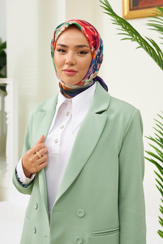 Silk Home Micro Saten Eşarp 28007-08
