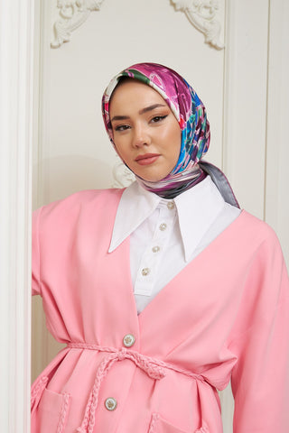 Silk Home Micro Saten Eşarp 28007-10