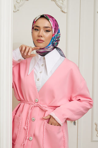 Silk Home Micro Saten Eşarp 28007-10