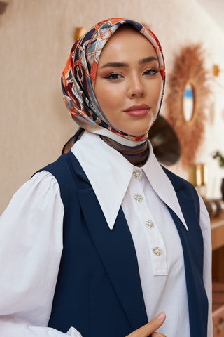 Silk Home Micro Saten Eşarp 28007-11