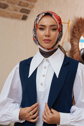 Silk Home Micro Saten Eşarp 28007-11