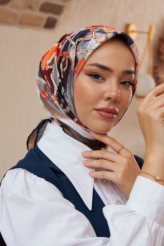 Silk Home Micro Saten Eşarp 28007-11