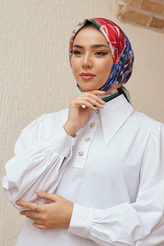 Silk Home Micro Saten Eşarp 28007-14