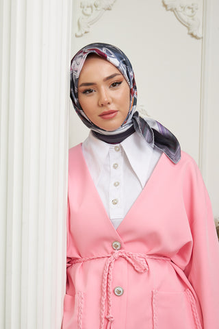 Silk Home Micro Saten Eşarp 28007-16