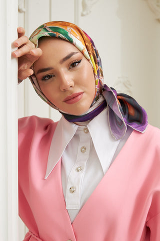 Silk Home Micro Saten Eşarp 28007-17