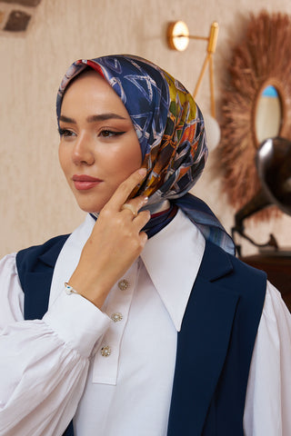 Silk Home Micro Saten Eşarp 28007-18