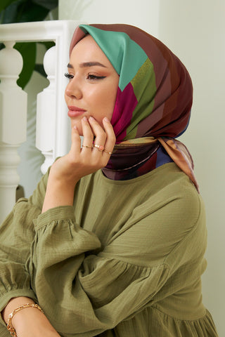 Silk Home Micro Saten Eşarp 28008-01