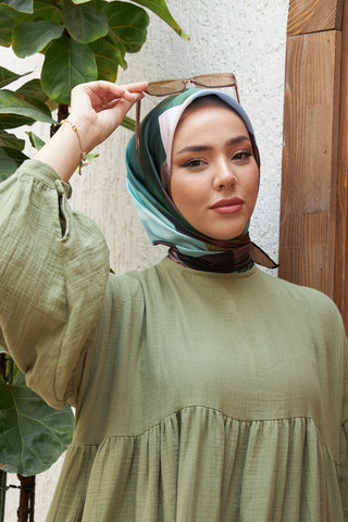 Silk Home Micro Saten Eşarp 28008-02
