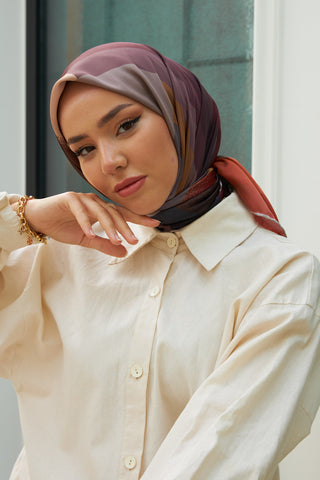 Silk Home Micro Saten Eşarp 28008-03
