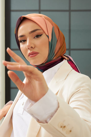Silk Home Micro Saten Eşarp 28008-04