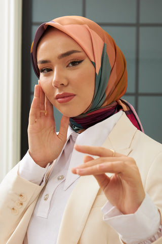 Silk Home Micro Saten Eşarp 28008-04