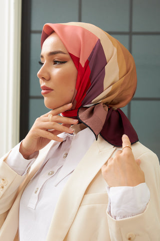 Silk Home Micro Saten Eşarp 28008-05