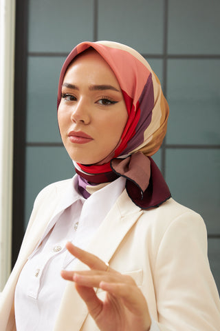 Silk Home Micro Saten Eşarp 28008-05