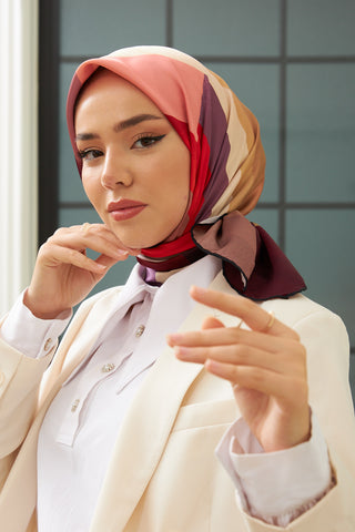 Silk Home Micro Saten Eşarp 28008-05
