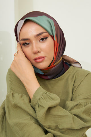 Silk Home Micro Saten Eşarp 28008-06