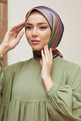 Silk Home Micro Saten Eşarp 28008-07