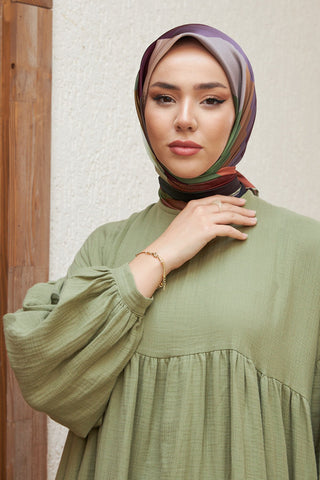 Silk Home Micro Saten Eşarp 28008-07