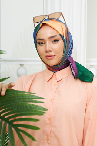 Silk Home Micro Saten Eşarp 28008-11