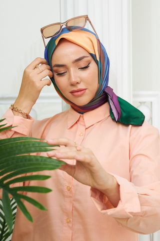 Silk Home Micro Saten Eşarp 28008-11