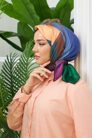Silk Home Micro Saten Eşarp 28008-11