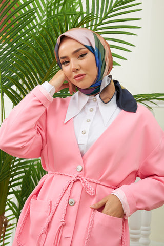 Silk Home Micro Saten Eşarp 28008-12