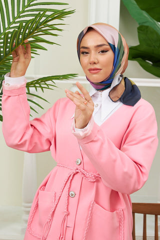 Silk Home Micro Saten Eşarp 28008-12
