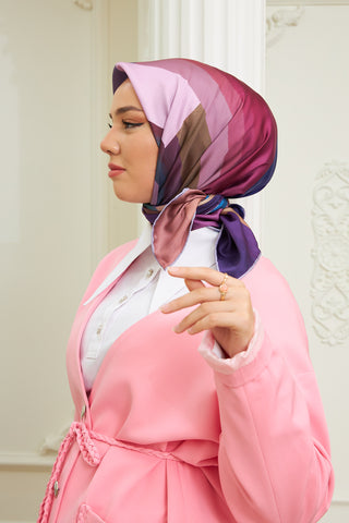 Silk Home Micro Saten Eşarp 28008-13