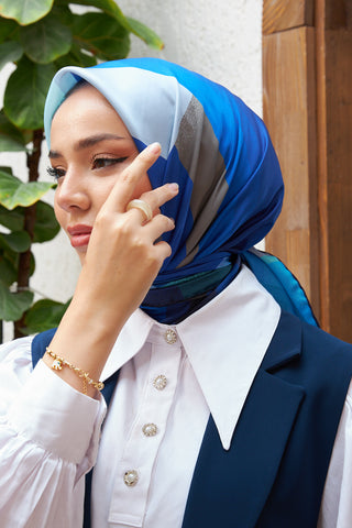 Silk Home Micro Saten Eşarp 28008-14 - 463993471203 - | Silk Home
