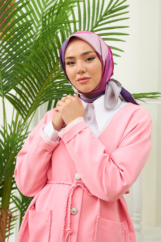 Silk Home Micro Saten Eşarp 28008-16