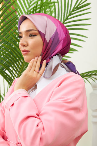Silk Home Micro Saten Eşarp 28008-16