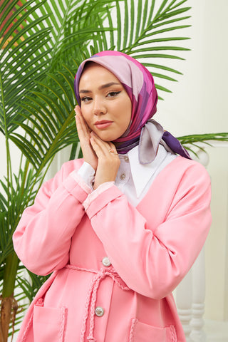 Silk Home Micro Saten Eşarp 28008-16
