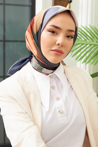 Silk Home Micro Saten Eşarp 28008-18