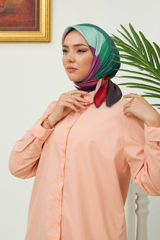 Silk Home Micro Saten Eşarp 28008-19