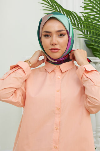 Silk Home Micro Saten Eşarp 28008-19
