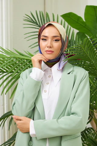Silk Home Micro Saten Eşarp 28008-21