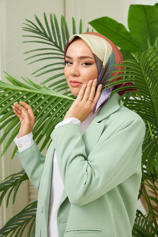 Silk Home Micro Saten Eşarp 28008-21