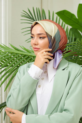 Silk Home Micro Saten Eşarp 28008-21
