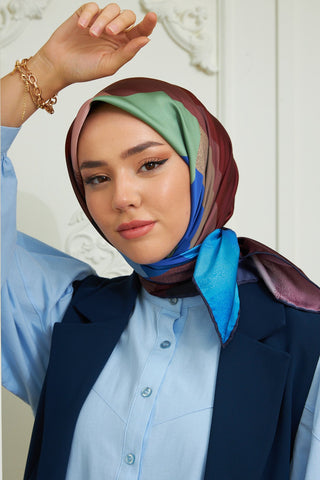 Silk Home Micro Saten Eşarp 28008-22