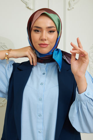 Silk Home Micro Saten Eşarp 28008-22