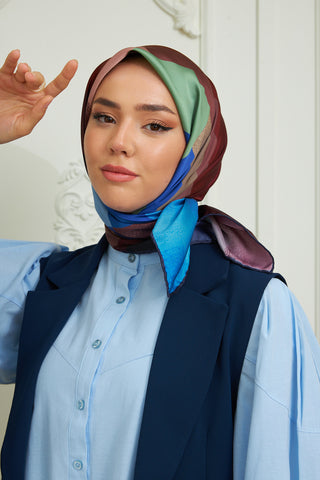 Silk Home Micro Saten Eşarp 28008-22
